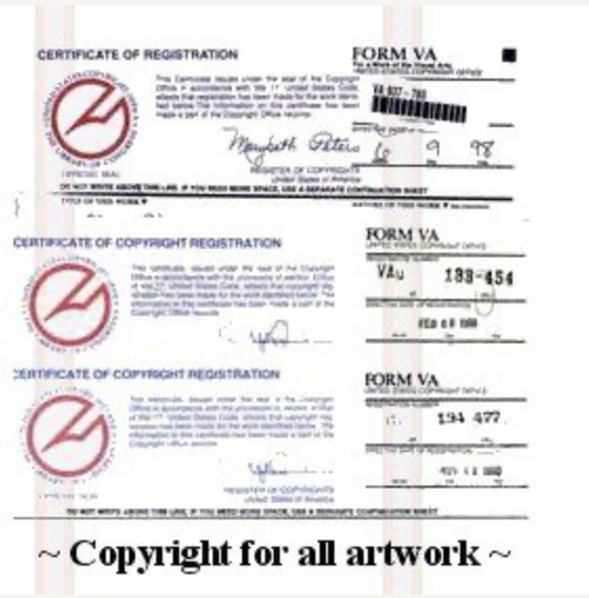Our Copyright for all artwork