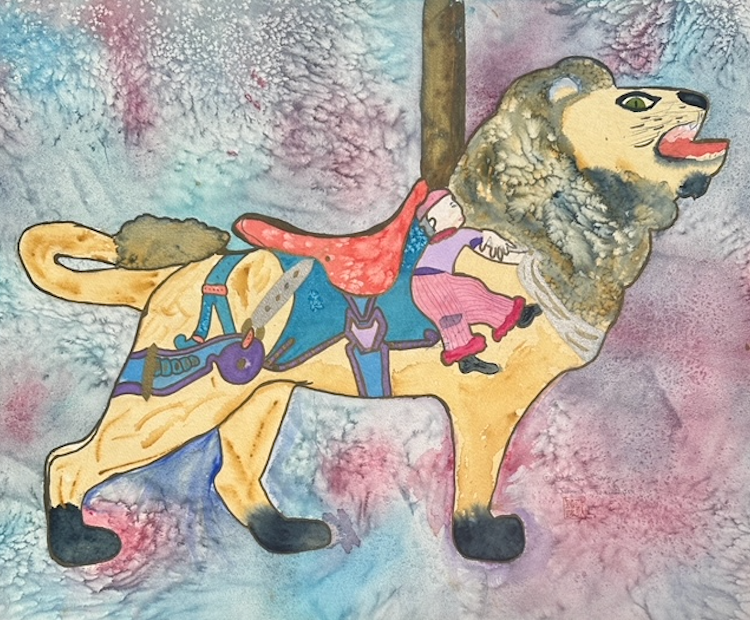 ©"Lion," Our Carousel Study