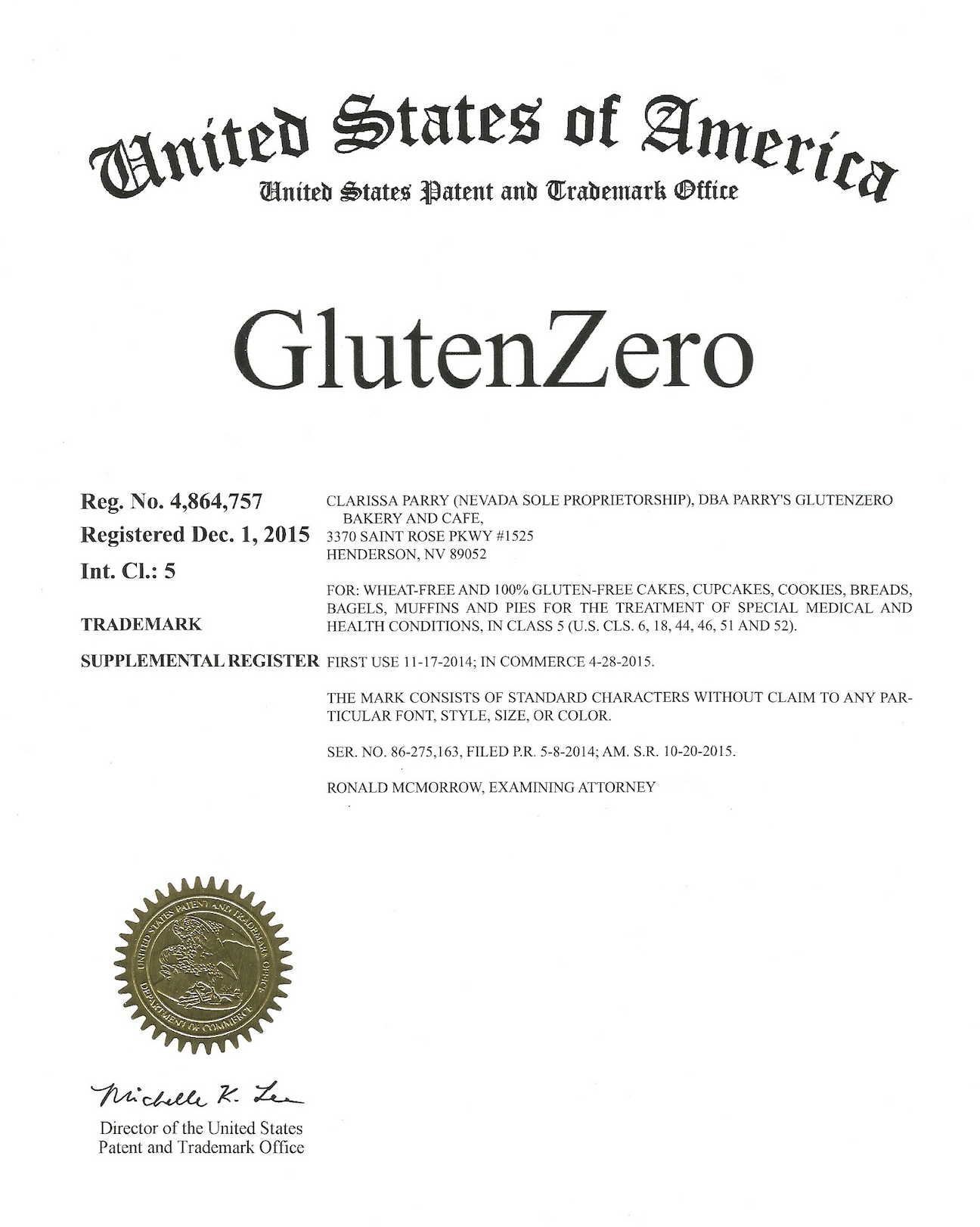 ©"Pop Art," for our, "GlutenZERO® Bakery"