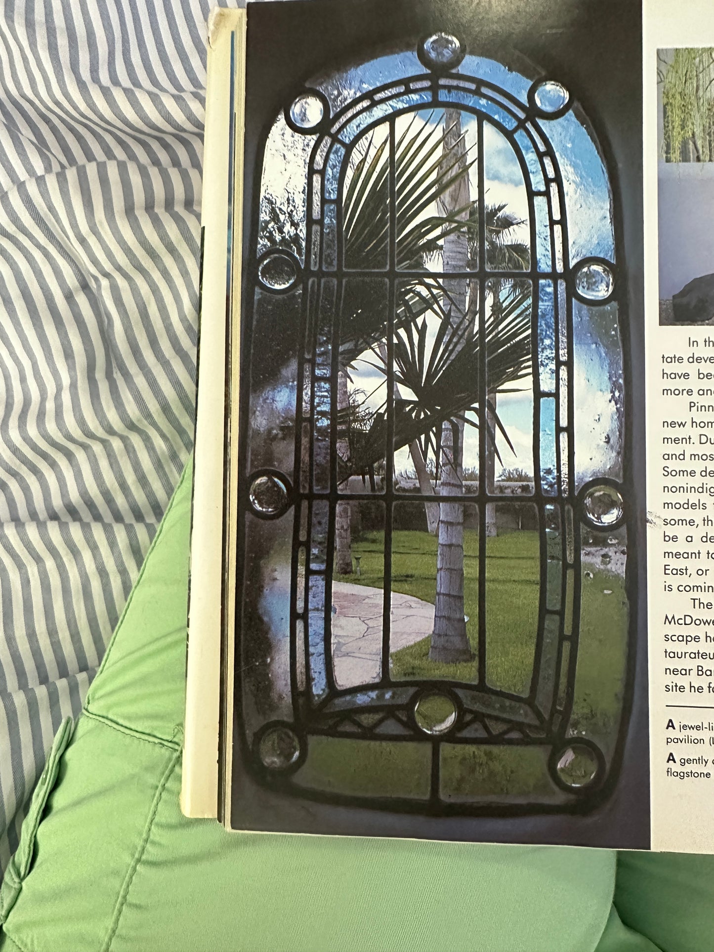 ©"Stained Glass Door," Glass, 2008, Clarissa and Vanessa