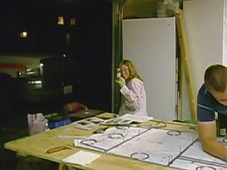 ©"Stained Glass Door," Glass, 2008, Clarissa and Vanessa